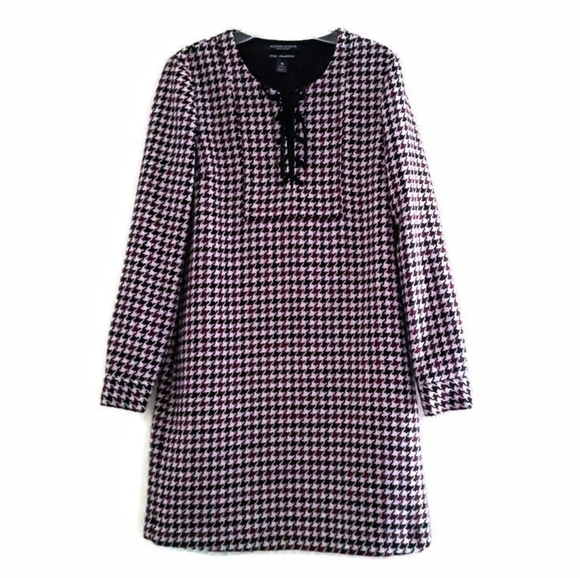 Scotch & Soda Dresses & Skirts - Scotch & Soda Wool Houndstooth Dress